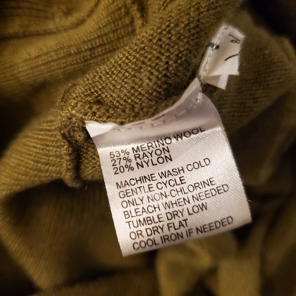 Loft Green Cowl Neck Tunic Sweater - Picture 2 of 5